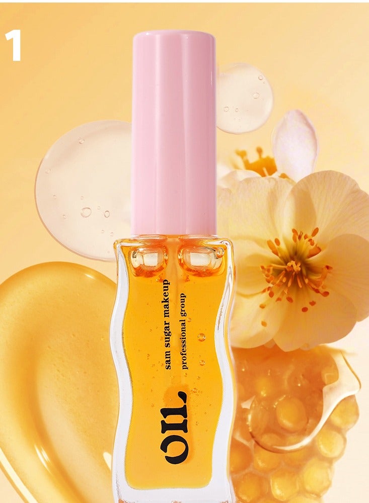 SAM SUGAR Honey Infused Lip Oil, Honey 8 ml - Image 1