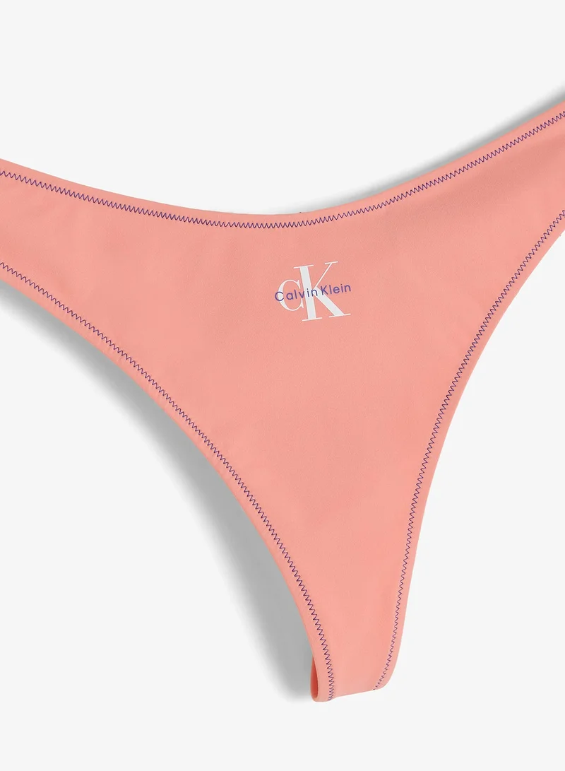CALVIN KLEIN  Logo Band Thong for Women | Best Price UAE