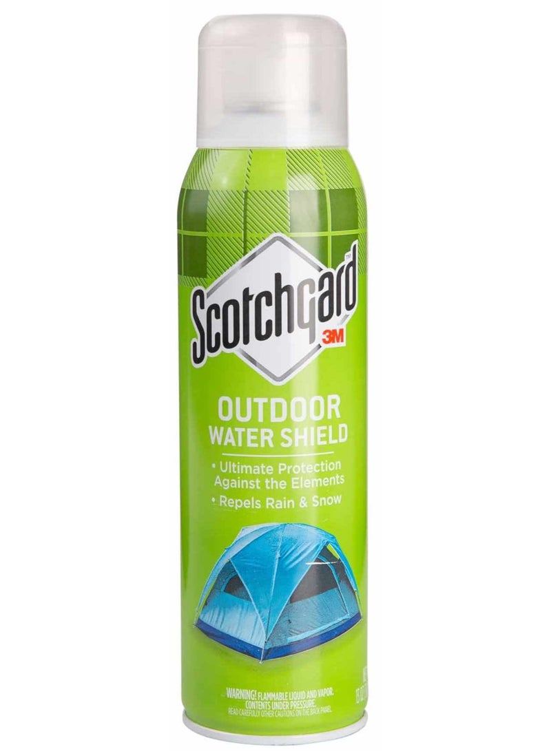 بخاخ طارد للماء من Outdoor Water Shield للمعدات الخارجية في الصيف والربيع وأثاث الفناء، بخاخ قماش للحماية من طقس الربيع الممطر 368 جرام - Image 1