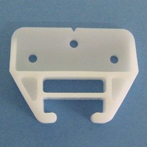 LEGLO Plastic Drawer Guides with Screws (6 Pack) Center Mount Dresser Drawer Guide Brackets Pump - Image 1