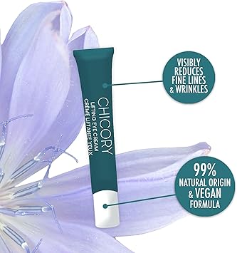 L'Action Paris LAction Paris Lifting Eye Cream Natural Eye Cream with Chicory Extract for Fine Lines and Wrinkles PlantBased Hyaluronic Acid Cream Boosts Elasticity and Smooths Undereye Skin 20ml - Image 2