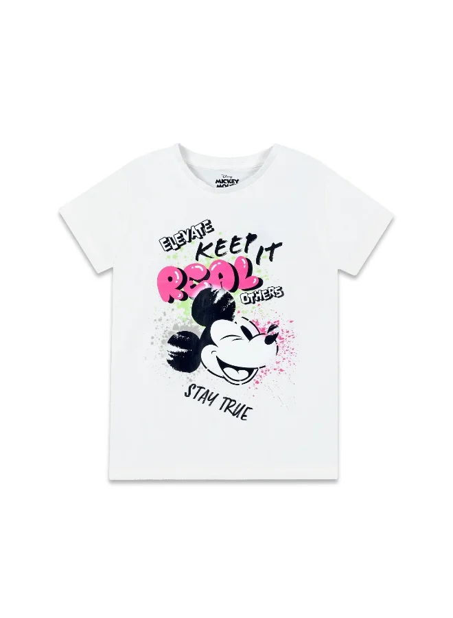 Disney Disney Mickey Mouse  Girl's Short Sleeve T-Shirt