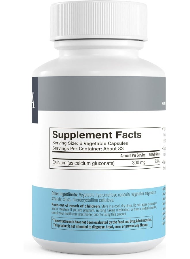 Freeda Calcium Gluconate 500 Capsules - Image 5