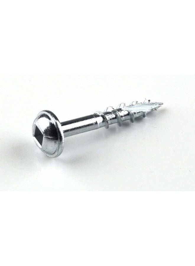 Kreg SML-C1-500 Zinc Pocket Screws, 1 Inch #8 Coarse Thread, Maxi-Loc Head (500 Count) - Image 2