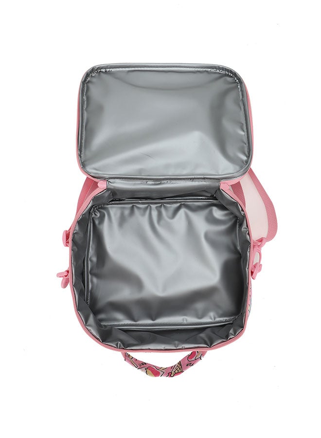 CUBS Candy Print Waterproof lunch bag with removable shoulder strap carrying your favorite meals to school, work or while traveling - Image 4