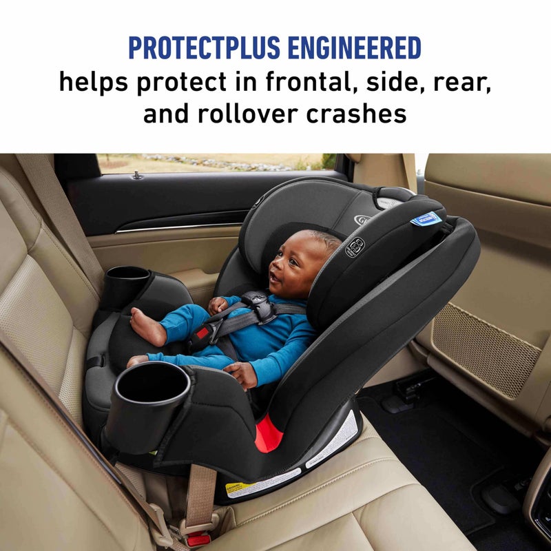 Graco TriRide 3-in-1 Reclining Car Seat, Kipling - Rear & Forward Facing Car Seat, Highback Booster, Adjustable Headrest - Image 3