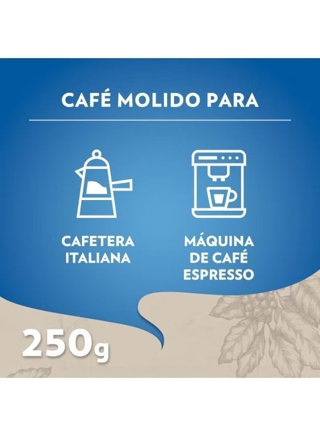 Lavazza Caffe Macinato Decaffeinato Ground Coffee 250g - Image 5