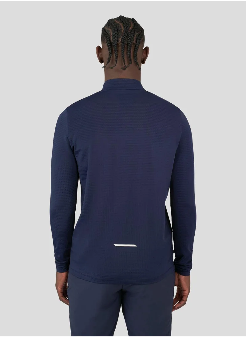 كاستور Navy Tech Life Colourblock 1/4 Zip