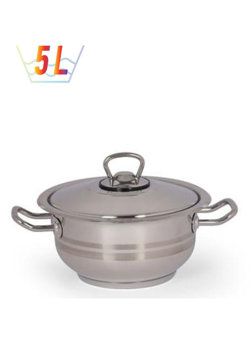 Volcano Granite Pressure Cooker 5 Liters Grey 