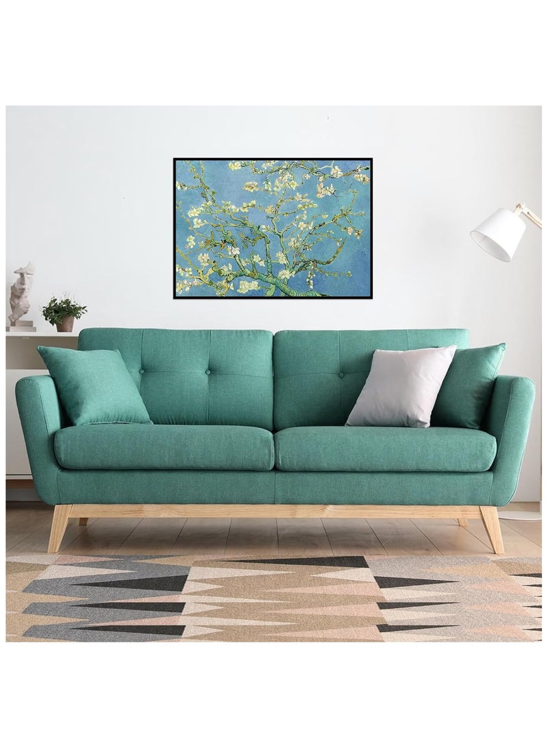 1000 لوحات فان جوخ الانطباع النفط اللوحة زهرة اللوز اللغز - بانوراما عالية الجودة ، ومناسبة للكبار والأطفال الترفيه المنزلي - Image 5