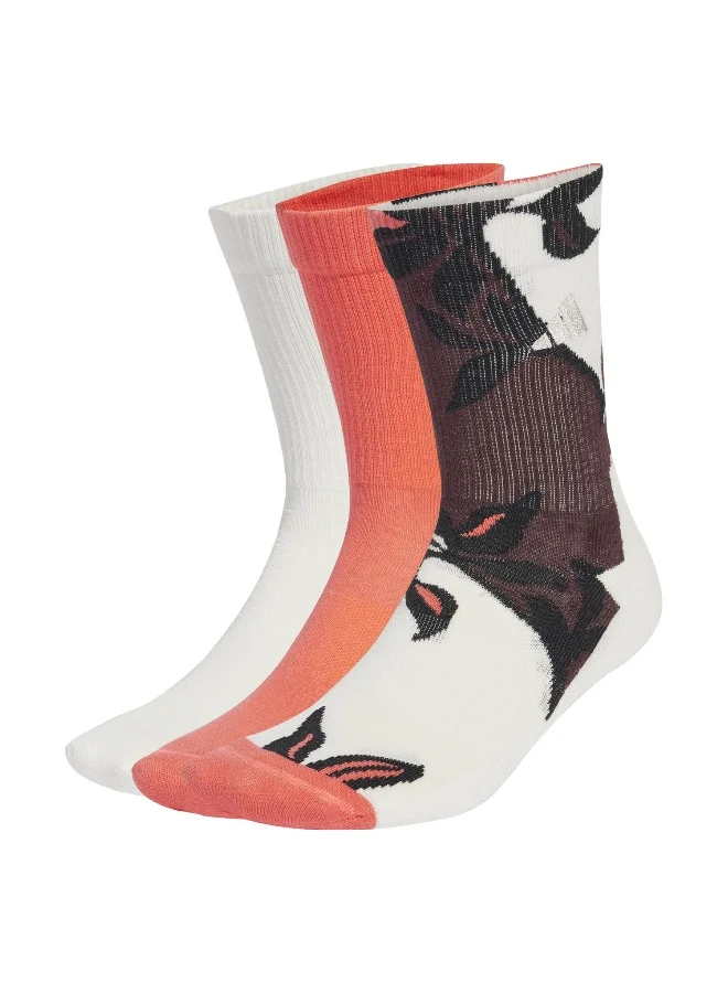 Adidas Mer Sp 3P Sock Multicolor Motorsport Socks For Unisex 10K - 11.5K