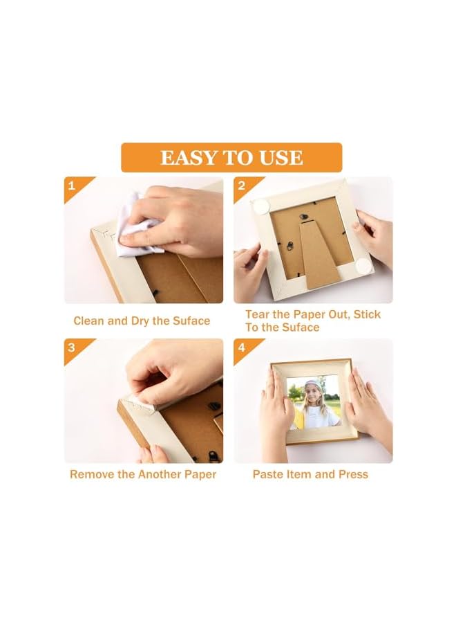 PROMASS Double Sided Tape for Walls, Removable Sticky Dots Picture Hanging Strips Adhesive Heavy Duty Clear Putty for Crafts No Trace Sticky Tack Water Proof Mounting Tape  - Image 4