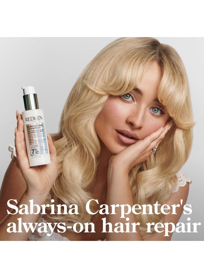 REDKEN Acidic Bonding Concentrate 24/7 Night & Day Serum For Damaged Hair - Nourishes & Restores, Overnight Hair Repair & Protection, Lightweight & Anti-Frizz - Image 5