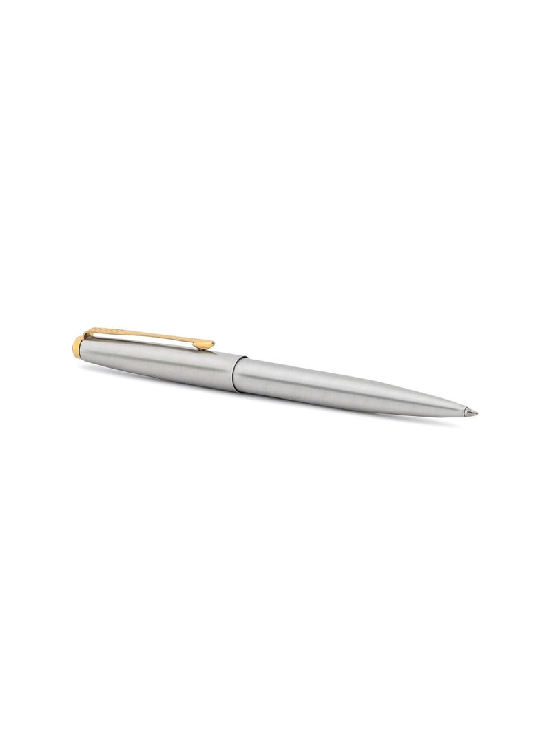 Parker Galaxy Stainless Steel Gold Trim Ball Pen - pzsku/Z8361A017AB8EF66D33D3Z/45/1741244482/10004f38-74eb-44f6-9cc5-bbe6a7068dac