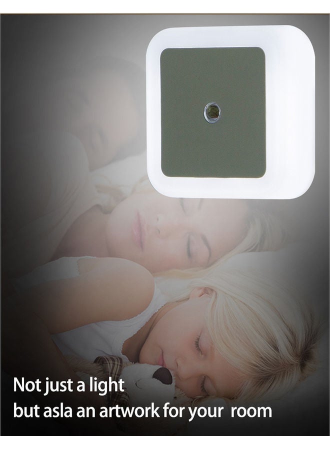 NIBEMINENT 6-Piece Plug-In LED Night Light White - Image 5