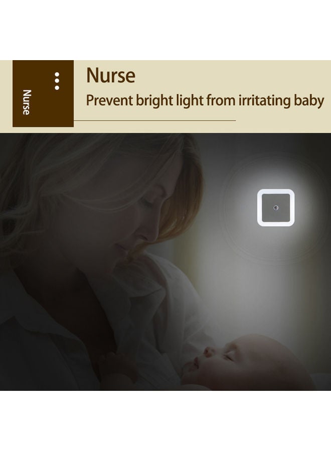 NIBEMINENT 6-Piece Plug-In LED Night Light White - Image 4