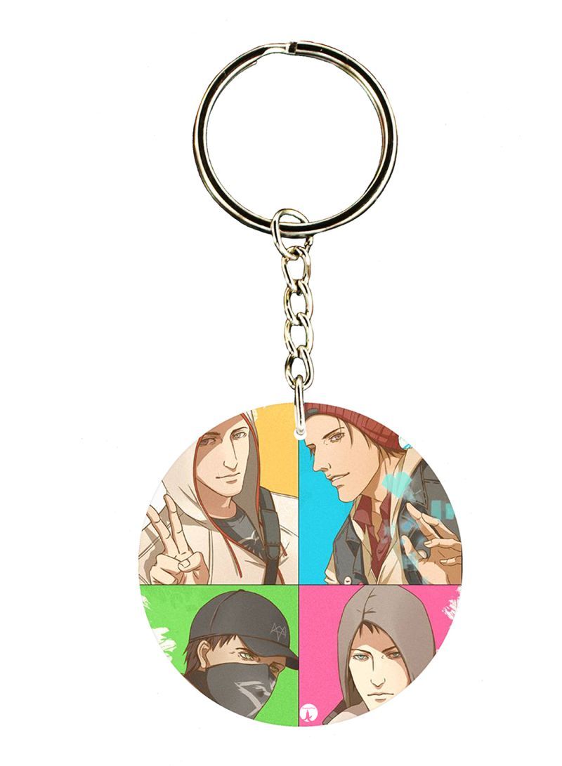 RKN Keychain Of The Video Game Multiple Video Games ( 2 Sides)