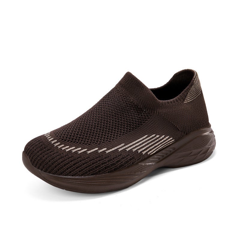 2024 Export Fly-Knit Children'S Shoes, Children'S Casual Sports Shoes, Boys And Girls Slip-On Youth Casual Shoes - Image 3