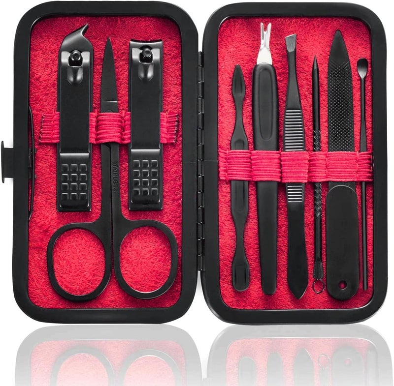 HANTEKAS 9 in 1 Manicure and Pedicure Set - Image 1