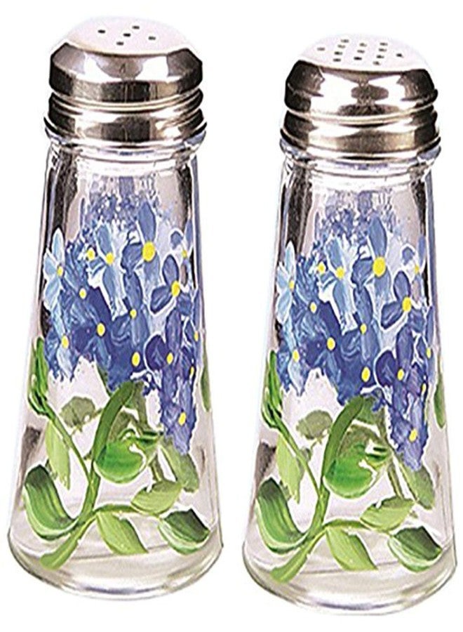 Grant Howard Tapered Salt and Pepper Shaker Set, 3.4 ounces, Blue - Image 1