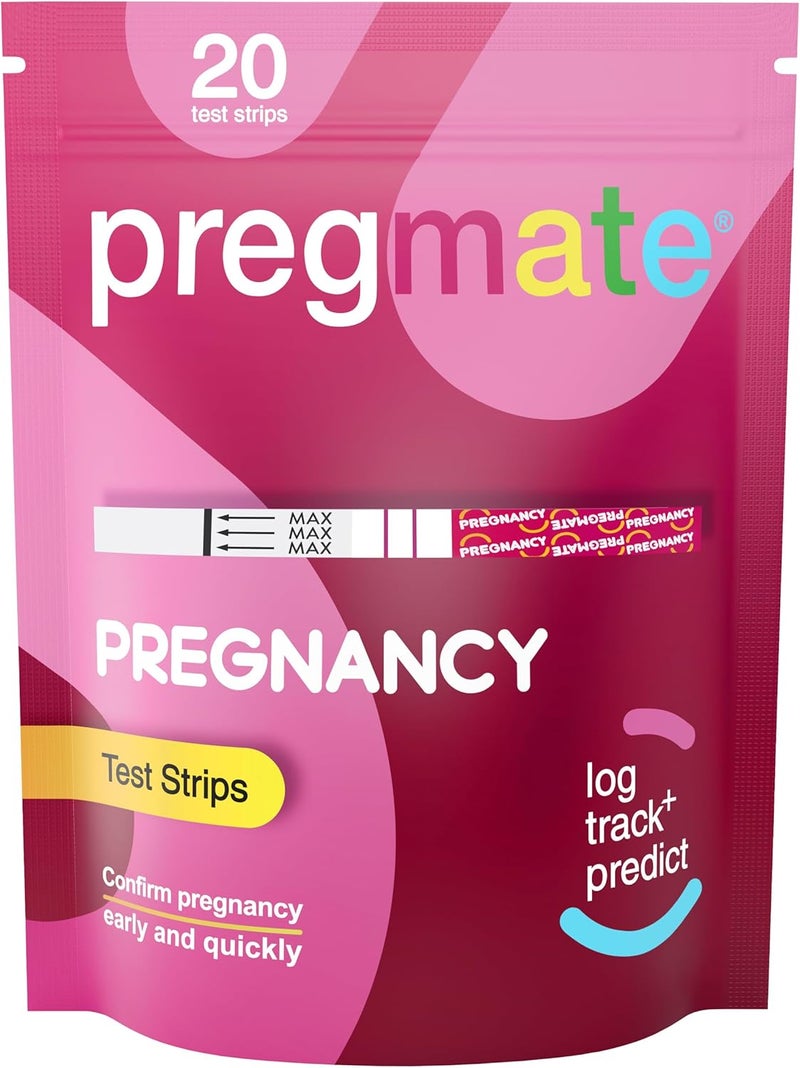 Pregmate Pregnancy Test Strips, 20 Count - Image 1