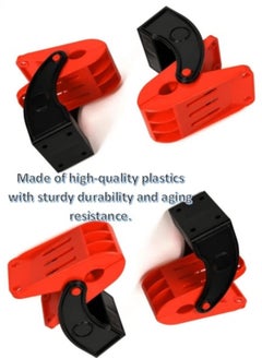 MAINTO AUTO Car Wash Floor Mat clips, 4 Pack, Swivel Large Anti-Slip Stainless Steel Spring Clamps, Wall-Mounted Powerful Cleaning Clips for Heavy Duty Mat. From MAINTOAUTO.  - Image 4