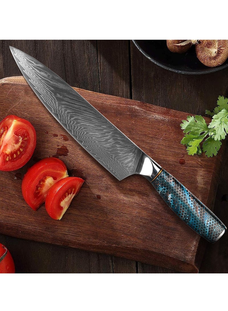 أس أس جي بي سكاكين مطبخ احترافية من الفولاذ الدمشقي - Image 2