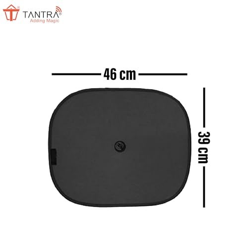 Tantra Car Sun Shade for Side Windows (Black) Pack of 4 - Image 2