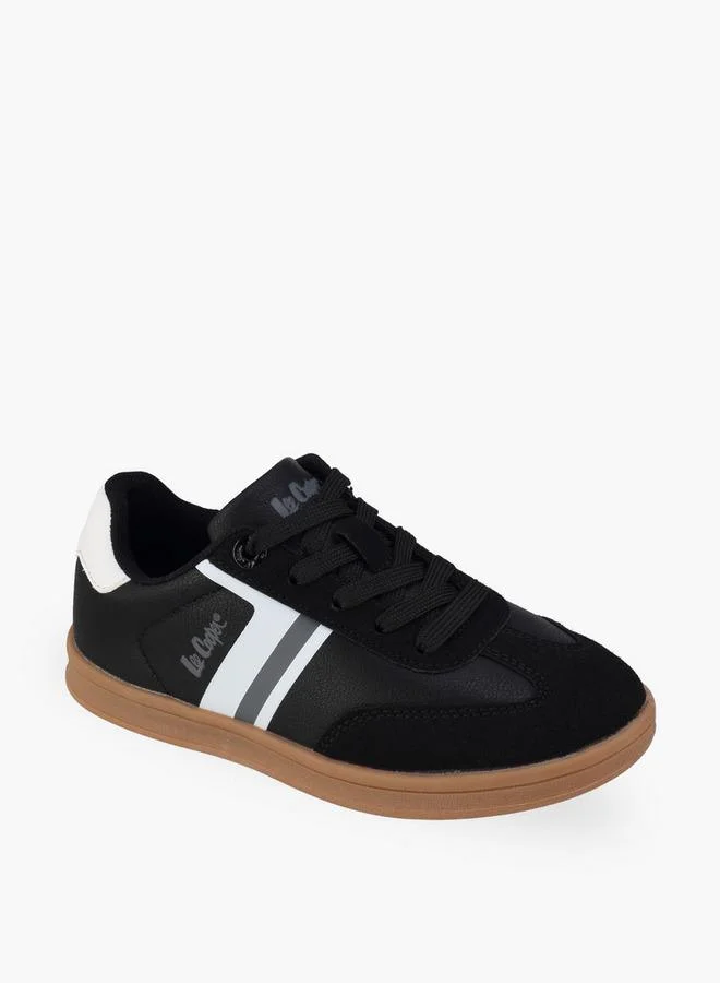 لي كوبر Boys Lace-Up Ankle Sneakers