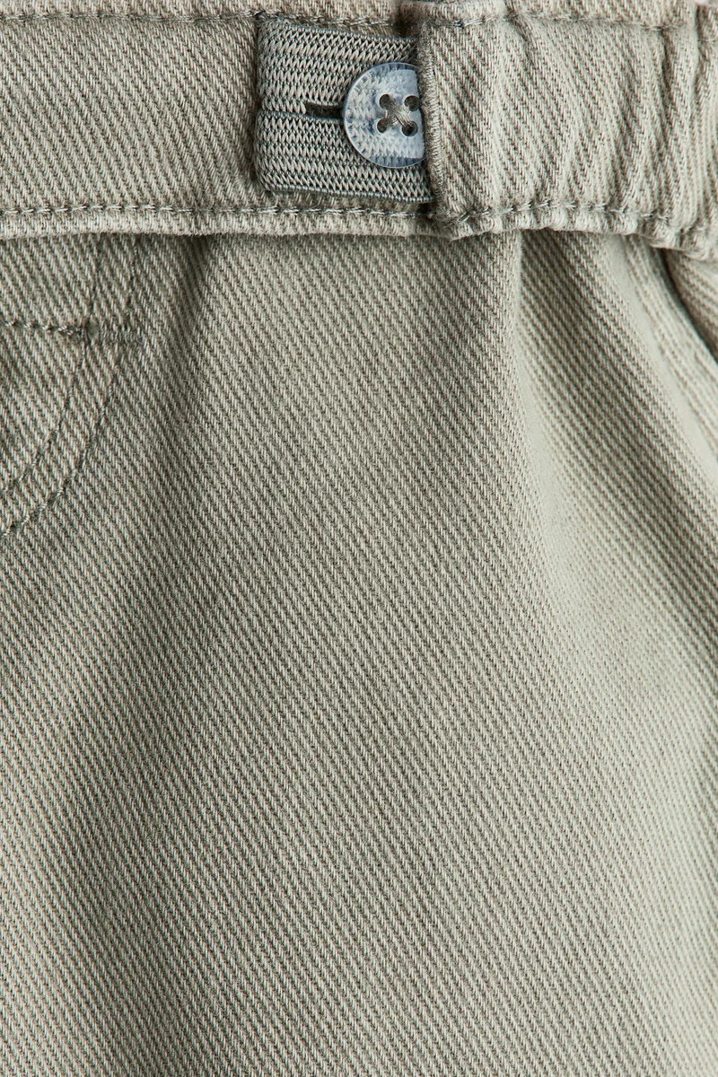 اتش اند ام بنطلون رياضي من قطن التويل