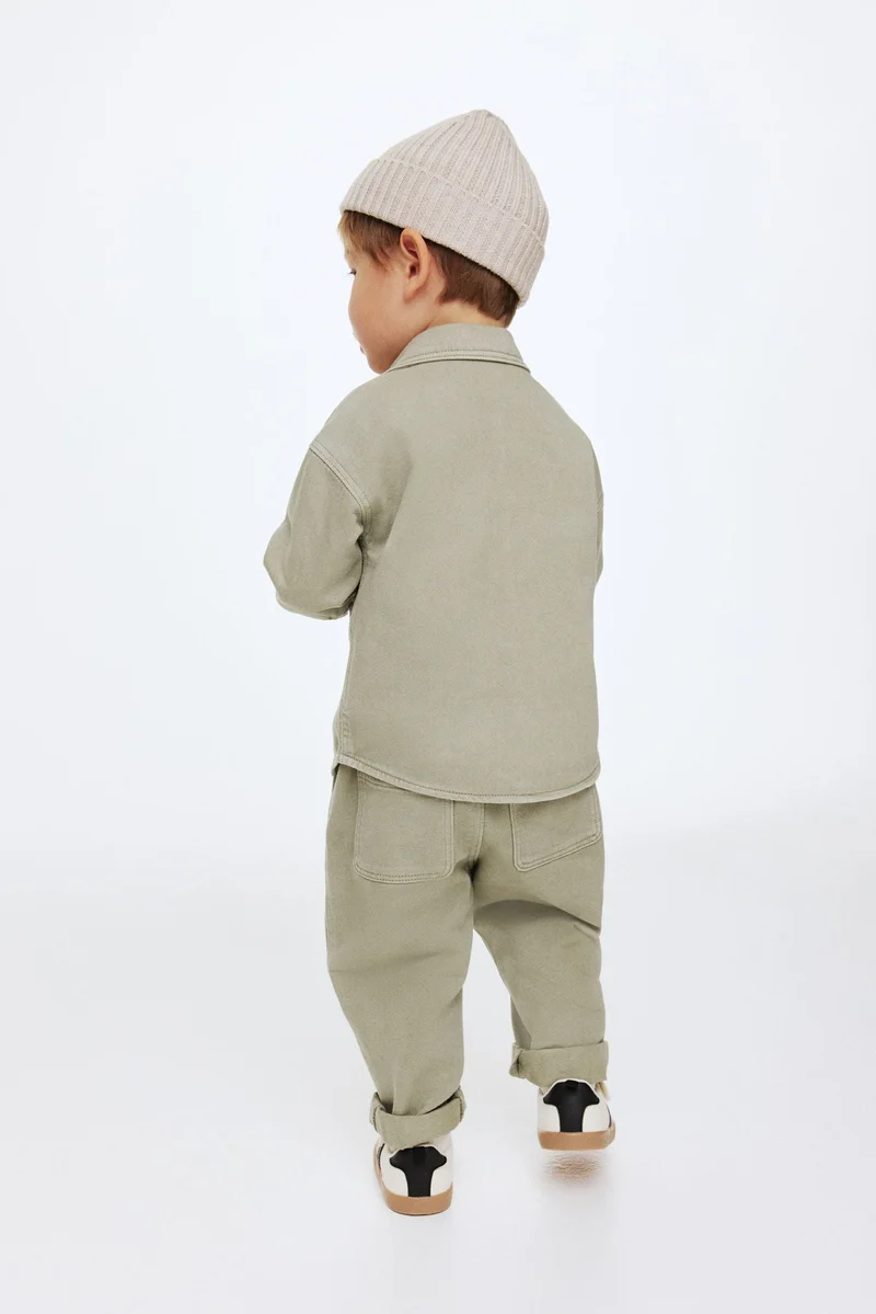 اتش اند ام بنطلون رياضي من قطن التويل