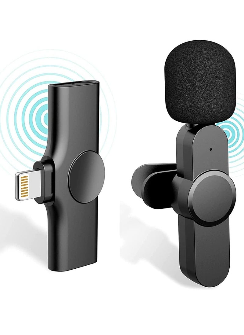 ELTRAZONE 2 in 1 iphone or type-c Wireless Lavalier Microphone For IPhone, Plug Play, Portable Audio Video Recording Mic for Youtube, Live Stream, Vlog, Interview, Laptops PC  - Image 1