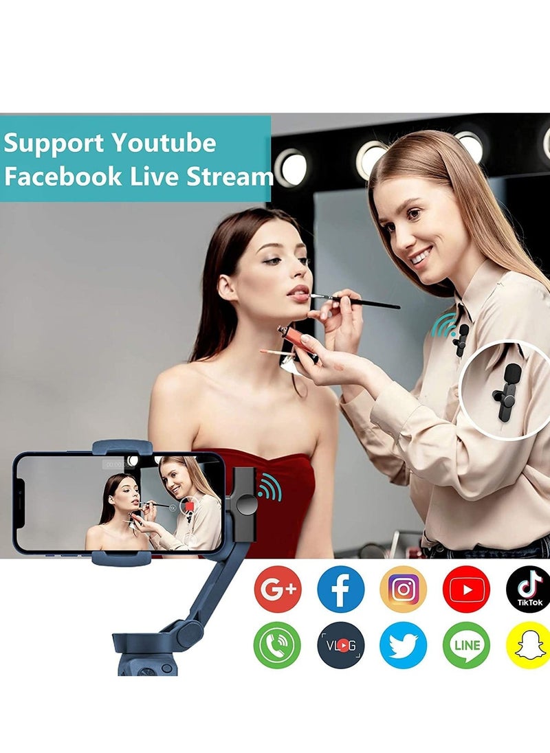 ELTRAZONE 2 in 1 iphone or type-c Wireless Lavalier Microphone For IPhone, Plug Play, Portable Audio Video Recording Mic for Youtube, Live Stream, Vlog, Interview, Laptops PC  - Image 2