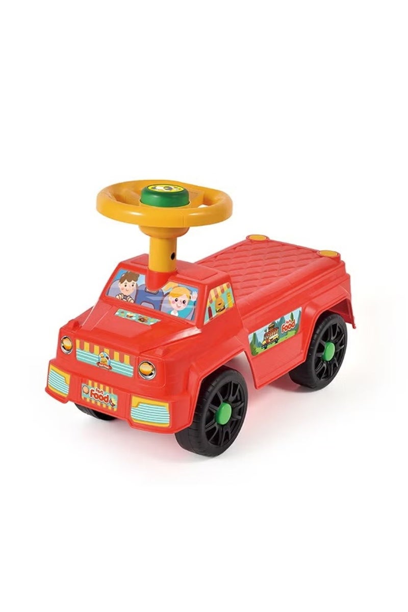 Galaxy Ride-On Car for Kids – Push Car with Steering Wheel & Backrest | Toddler Ride Toy Vehicle for Indoor & Outdoor Play | Fun Adventure Design – 50×21.5×41 cm - Image 1