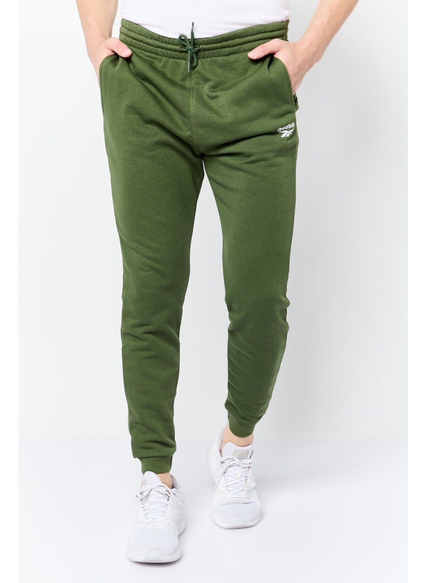 Reebok Men Sportswear Fit Training Sweatpants, Green  - Image 1