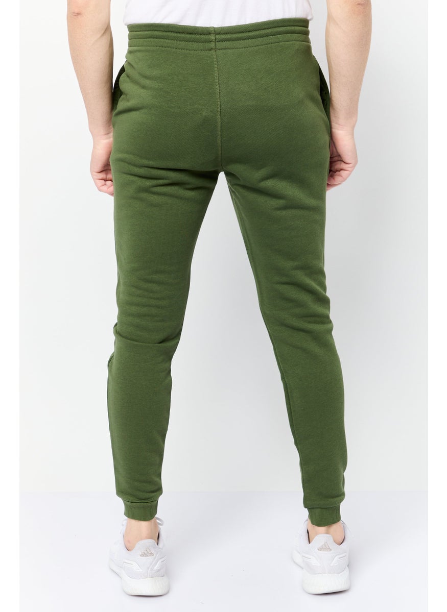 Reebok Men Sportswear Fit Training Sweatpants, Green  - Image 4