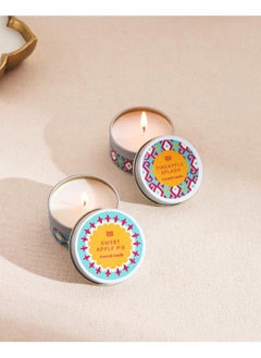 تشامباك Chumbak LIT Evening Box - طقم علب شموع صغيرة من 2  - Image 1