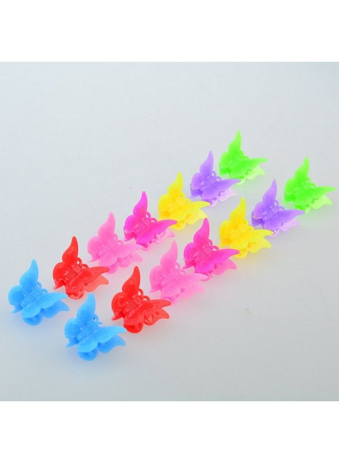 Bantoye 100 Packs Assorted Color Butterfly Hair Clips Bantoye Girls Beautiful Mini Butterfly Hair Clips Hair Accessories For Girls And Women Random Color - Image 5