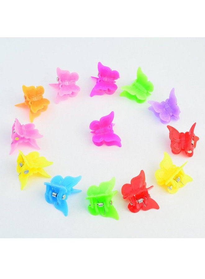 Bantoye 100 Packs Assorted Color Butterfly Hair Clips Bantoye Girls Beautiful Mini Butterfly Hair Clips Hair Accessories For Girls And Women Random Color - Image 4