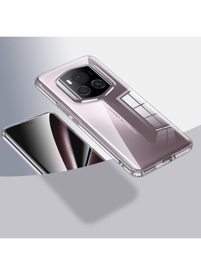 اس-توب جراب لهاتف Honor Magic6 RSR Porsche Design Armor جراب هاتف PC شفاف من مادة TPU الصلبة - Image 1