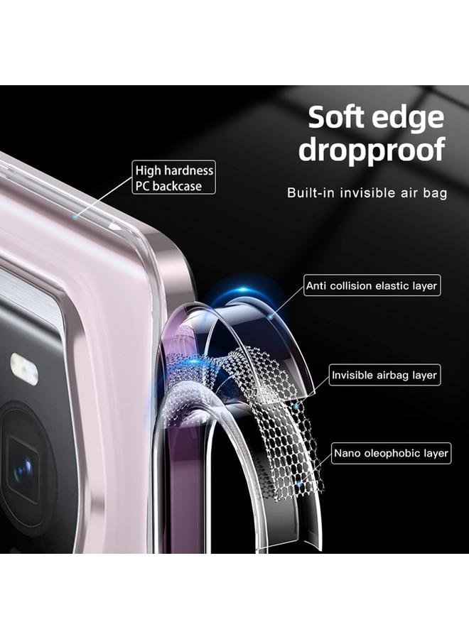 اس-توب جراب لهاتف Honor Magic6 RSR Porsche Design Armor جراب هاتف PC شفاف من مادة TPU الصلبة - Image 5