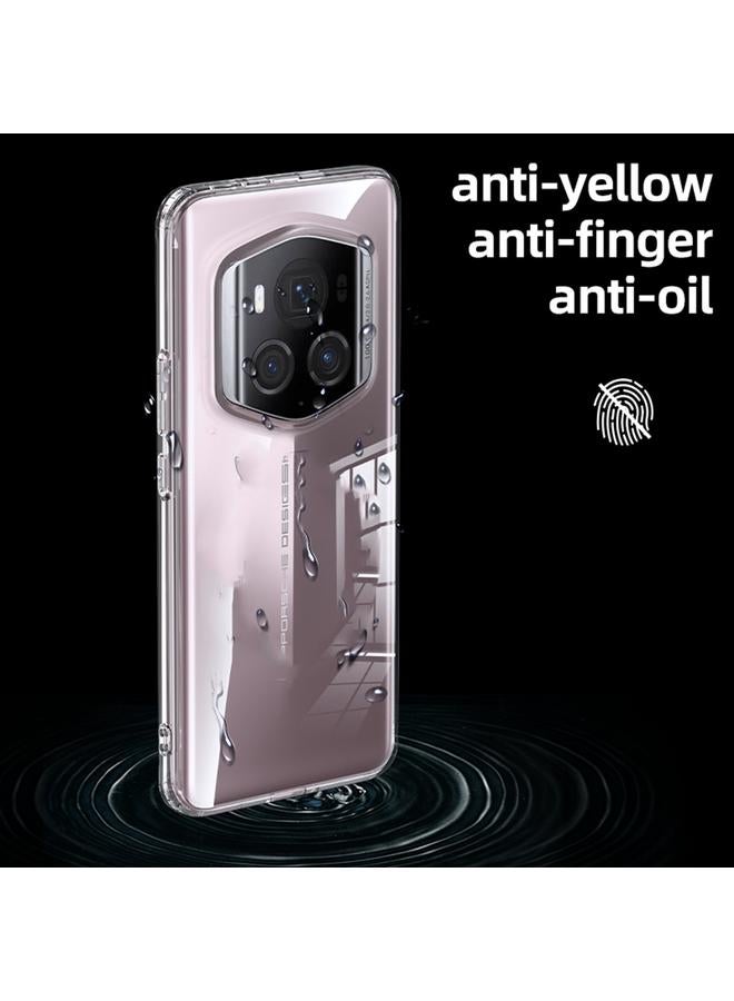 اس-توب جراب لهاتف Honor Magic6 RSR Porsche Design Armor جراب هاتف PC شفاف من مادة TPU الصلبة - Image 4