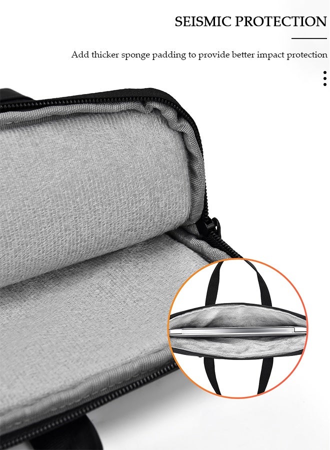 DUNISO 15.6 Inch Laptop Bag Lightweight Computer Bag Travel Business Briefcase Water Resistance Shoulder Messenger Bag Laptop Handbag for Men and Women Work Office - Image 4