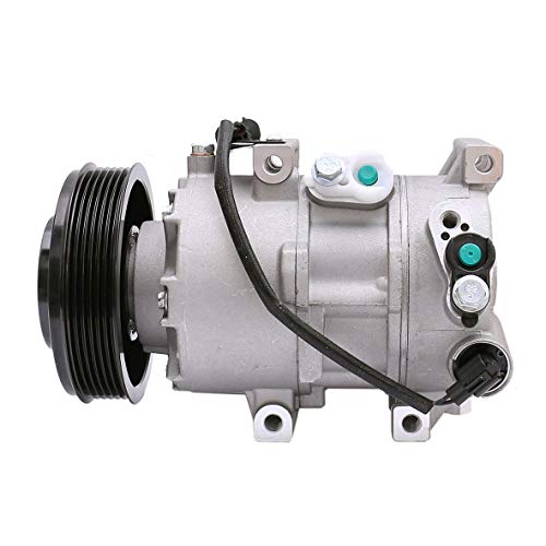 FKG AC Compressor and A/C Clutch 977011R100 fit for 2012-2017 Kia Rio 1.6L, 2012-2017 Hyundai Accent 1.6L (with Automatic Temperature Control) - Image 2