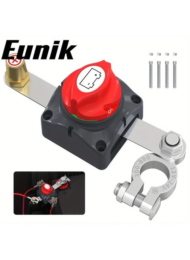 2PIN ON OFF Battery Disconnect Switch 12V for Car Boat RV ATV Off Road Vehicle - Image 2