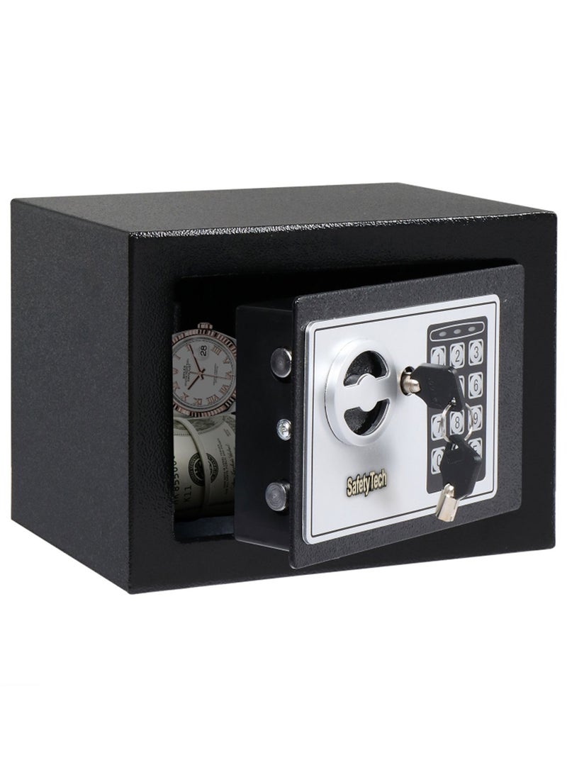 Safety Tech - Small home safe with combination and emergency keys - Image 1