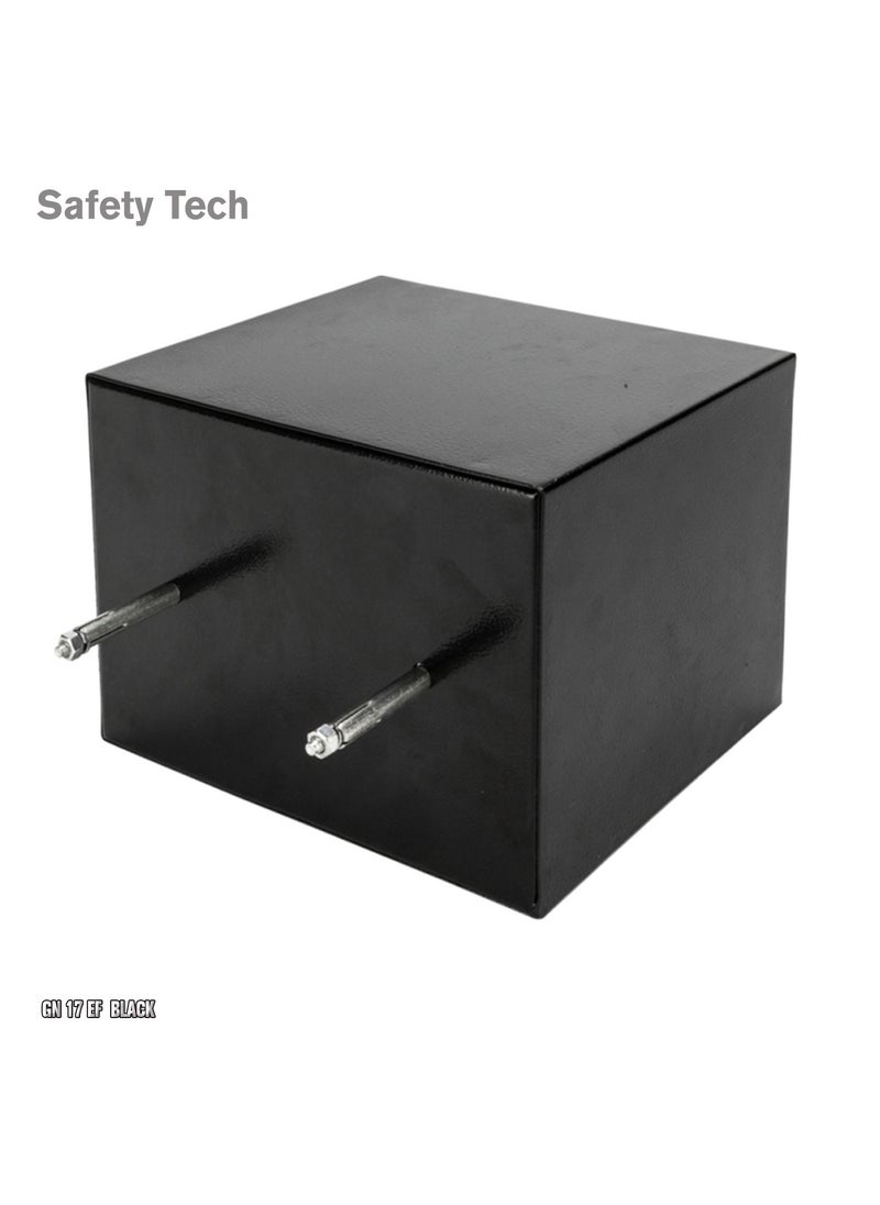 Safety Tech - Small home safe with combination and emergency keys - Image 1