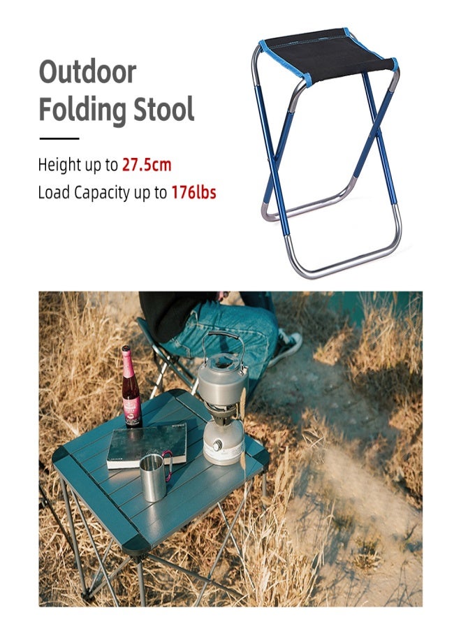shinrtrip Outdoor Camping Stool Large Size Portable Folding Stool for Travel Fishing Hiking BBQ - Image 4