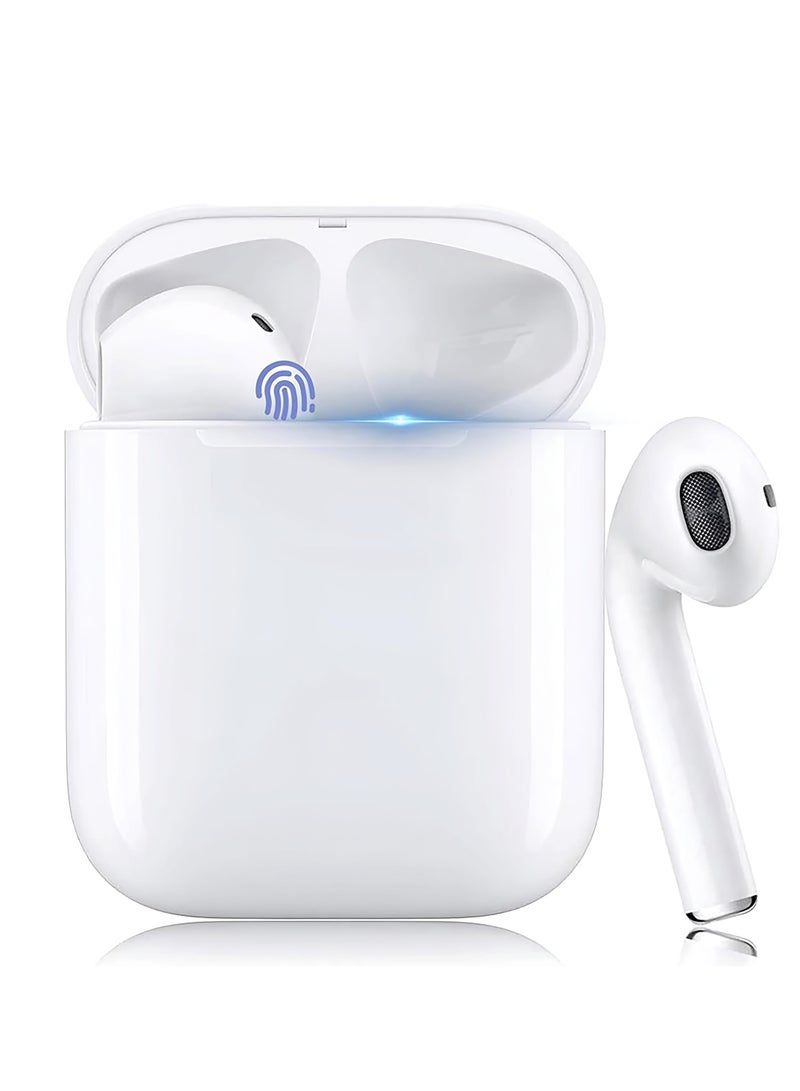 Next Life Premium Earbuds (2nd Generation) Wireless Headphones,Effortless Setup, Bluetooth Headphones for iPhone/Samsung/Airpods/Android/iOS with Touch Control, Noise Cancelling, Charging case  - Image 1