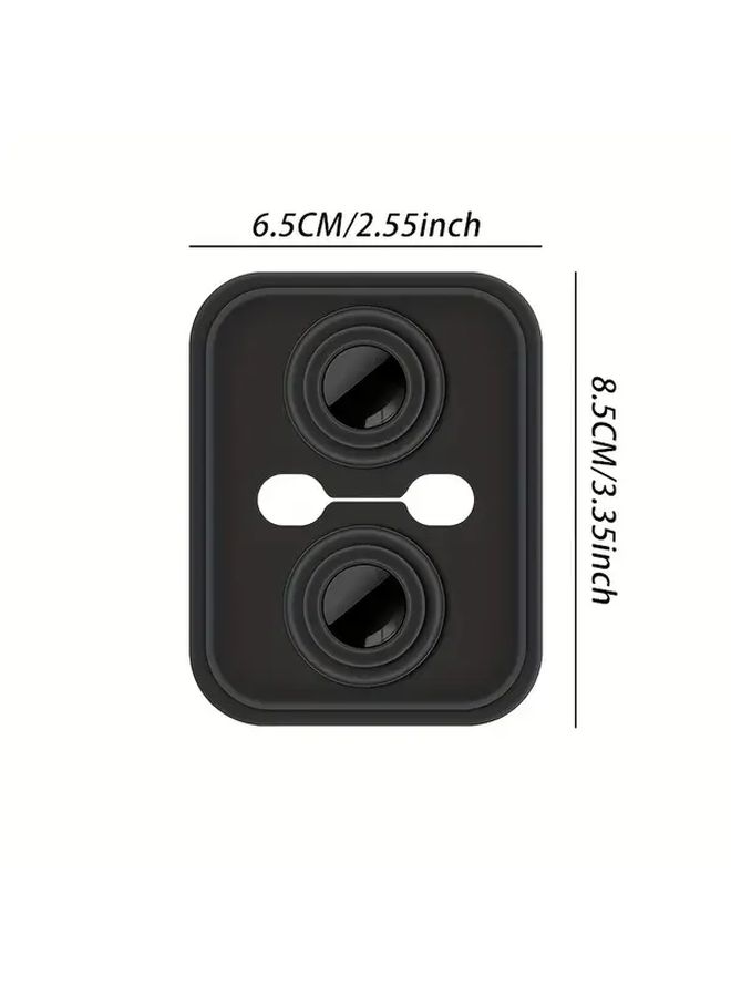 4pcs Silicone Door Lock Protective Covers Shock Absorption Noise Reduction Durable - Image 2